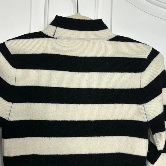 Good condition LESUPERBE women’s striped sweater  size S - Picture 7 of 9